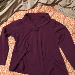 L.L. Bean Deep Purple Sweatshirt